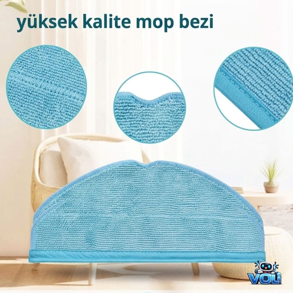 Philips 7000 Serisi 7000/01 7100/01 için Mop Bezi 1 Adet - Avantajlı Toptan Fiyat