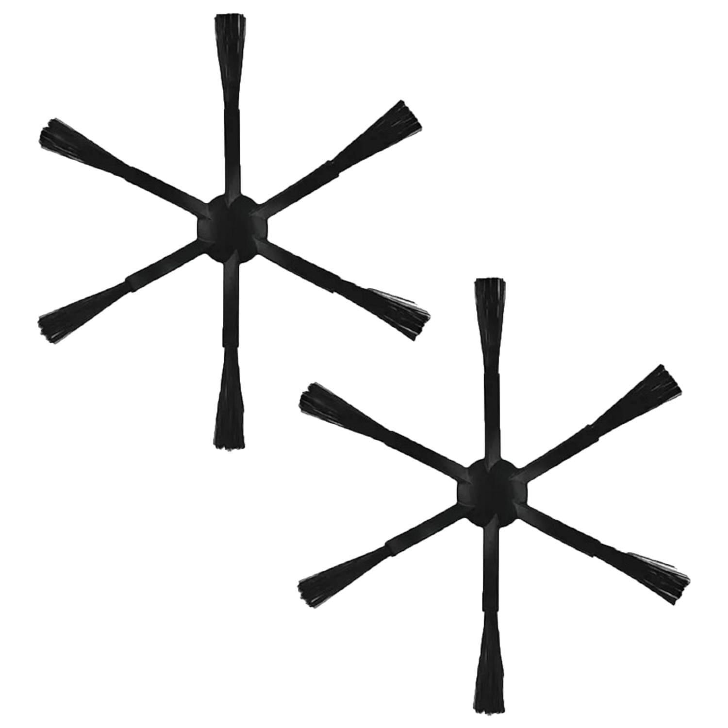 2C Siyah 6 Kollu Yan Fırça 2 Adet - STYTJ01ZHM - Avantajlı Toptan Fiyat