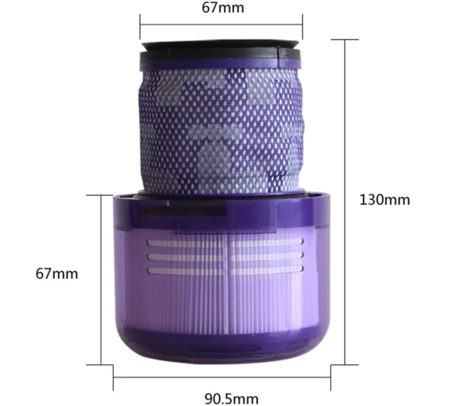 V11-V15 Mor Hepa Filtre - Avantajlı Toptan Fiyat