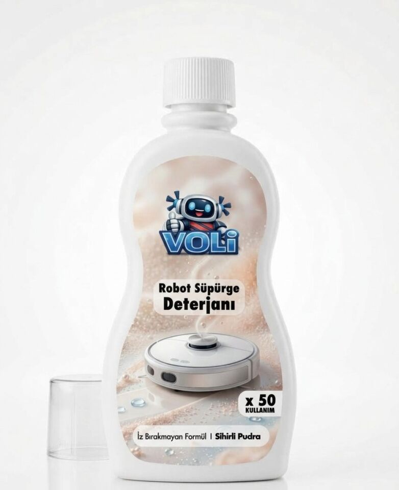 Ultra Shine Robot Süpürge Deterjanı - 500ml - Sihirli Pudra Kokusu Koli 18 Adet