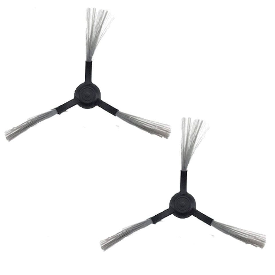 Mop Pro/V2/V3 Pro Yan Fırça - Siyah (2li Paket)