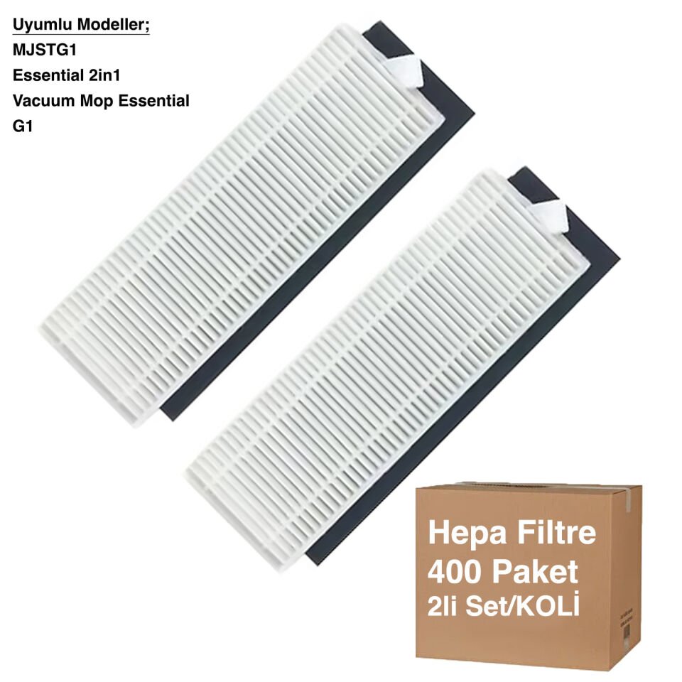 G1 Hepa Filtre 2 Adet - MJSTG1 - Avantajlı Toptan Fiyat  Koli - 200 Adet
