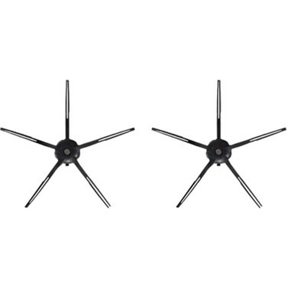 S5/S6/S7/Q7 Max Yan Fırça - Siyah (2li Paket)