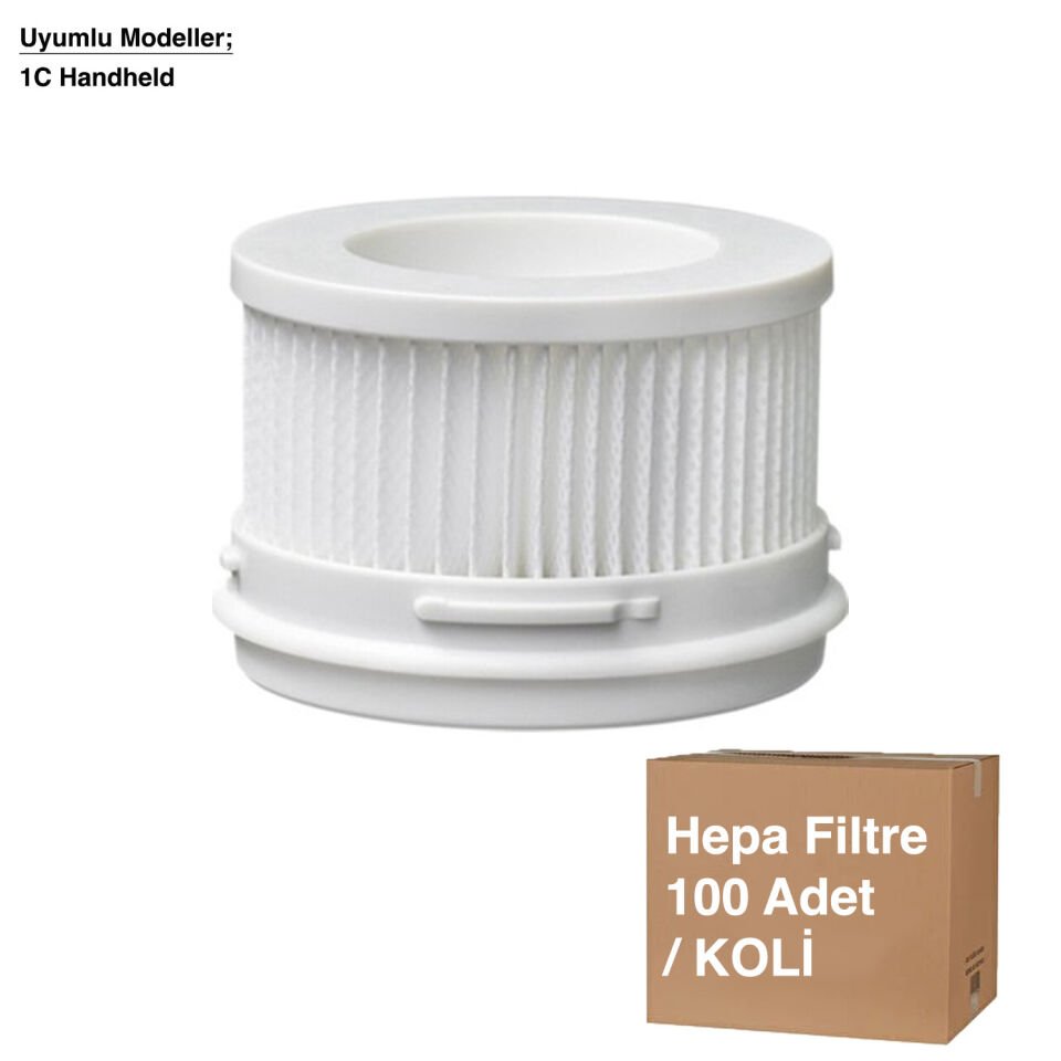 1C Handheld Hepa Filtre - Avantajlı Toptan Fiyat  Koli - 100 Adet