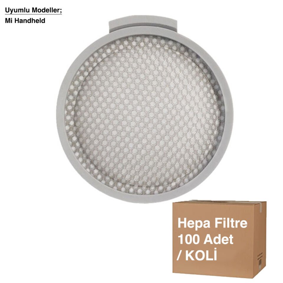 Mi handheld Hepa Filtre - Avantajlı Toptan Fiyat  Koli - 100 Adet