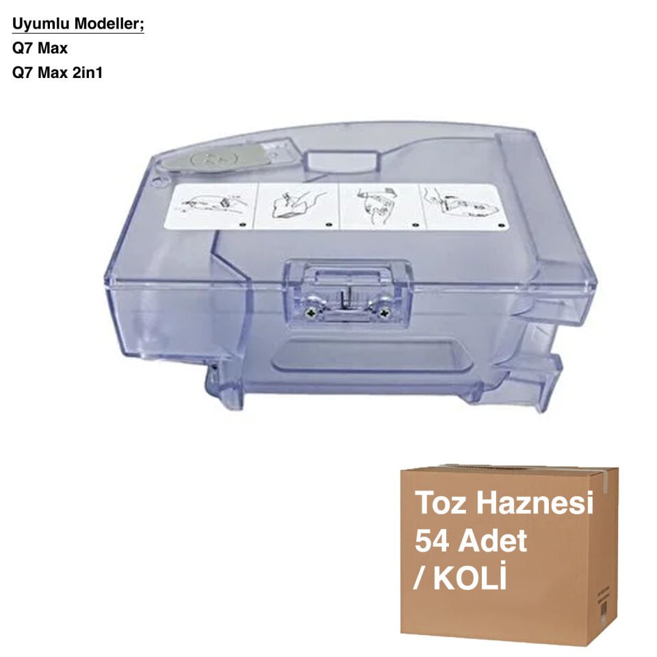 Q7 2in1 Toz haznesi - Avantajlı Toptan Fiyat - Diğer  Koli - 54 Adet