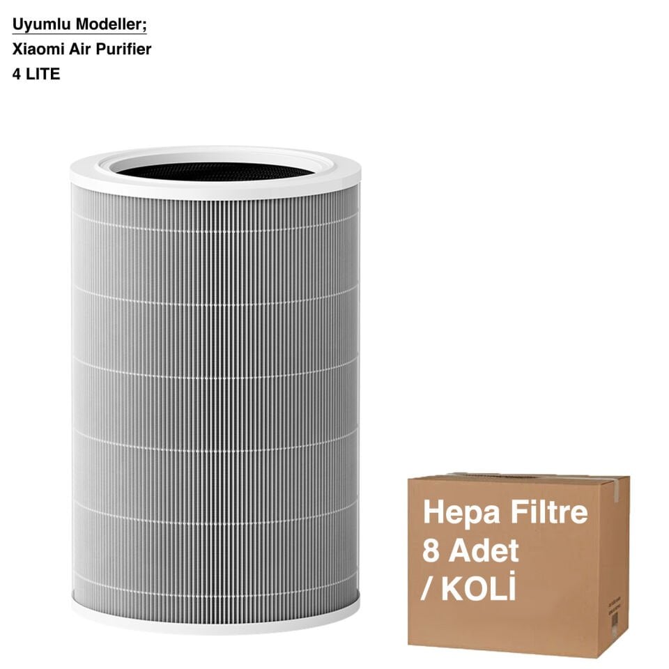 Air Purifier 4 lite Hepa Filtre - Avantajlı Toptan Fiyat  Koli - 8 Adet