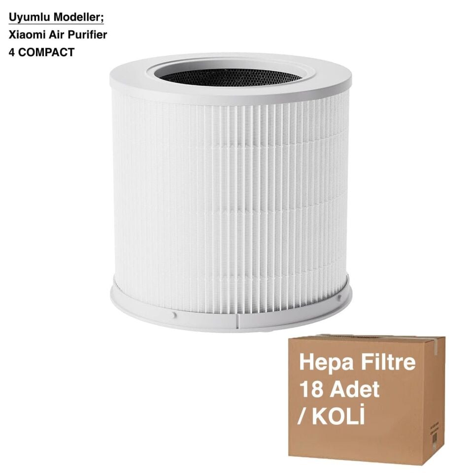 Air Purifier 4 Compact Hepa Filtre - Avantajlı Toptan Fiyat  Koli - 18 Adet