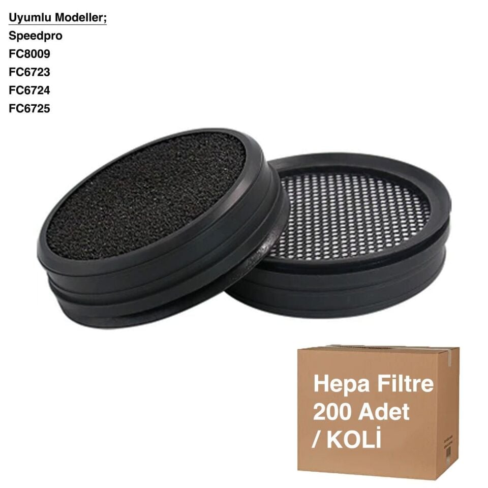 SpeedPro Hepa Filtre - Avantajlı Toptan Fiyat  Koli - 250 Adet