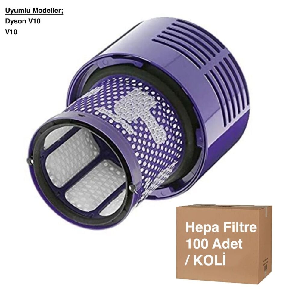 V10 Hepa Filtre - Avantajlı Toptan Fiyat  Koli - 100 Adet