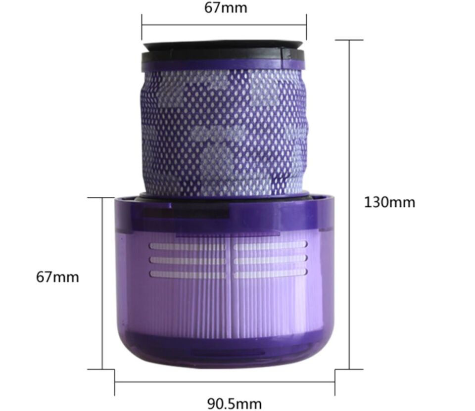 Dy V11-V15 Hepa Filtre - Mor