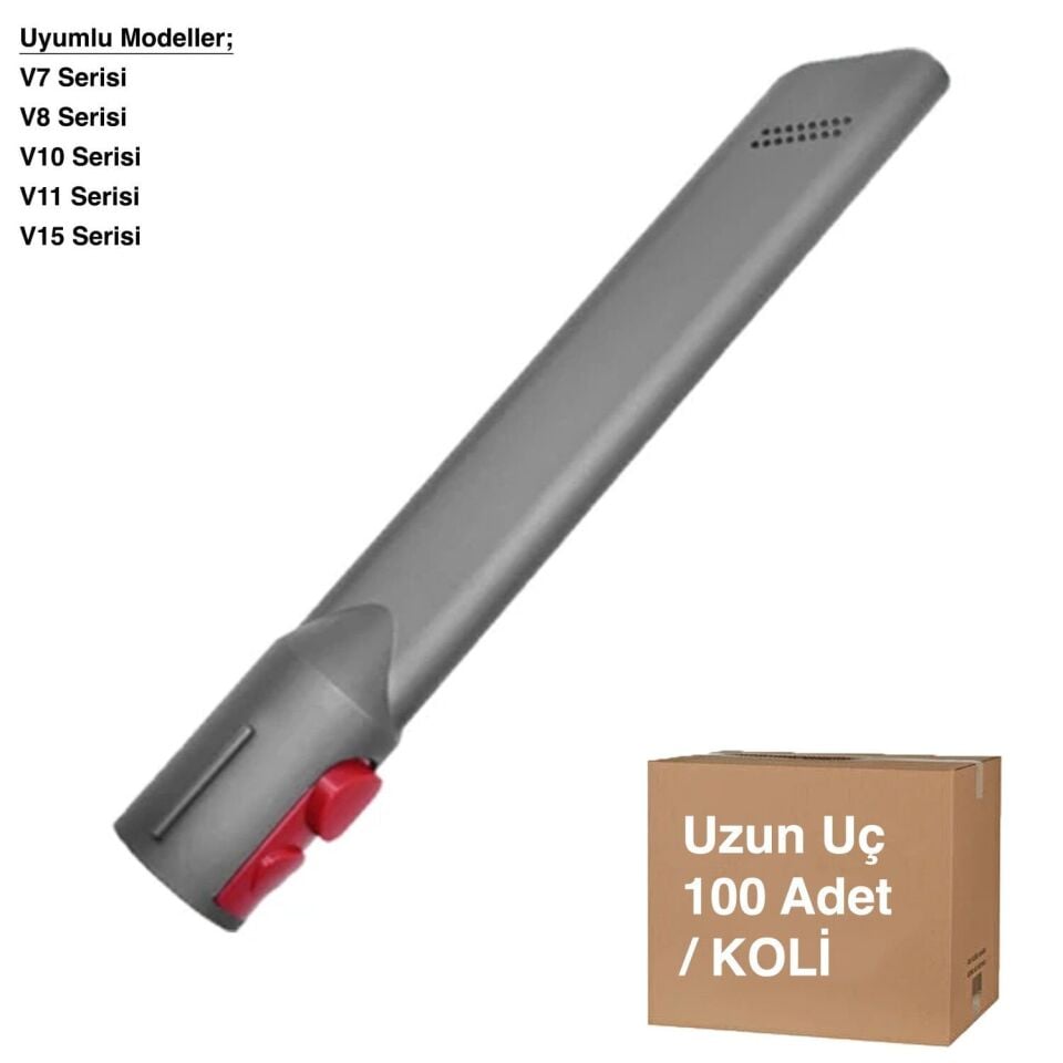 V7 V10 V11 V15 Temizlik Başlığı Uzun Uç - Avantajlı Toptan Fiyat  Koli - 100 Adet