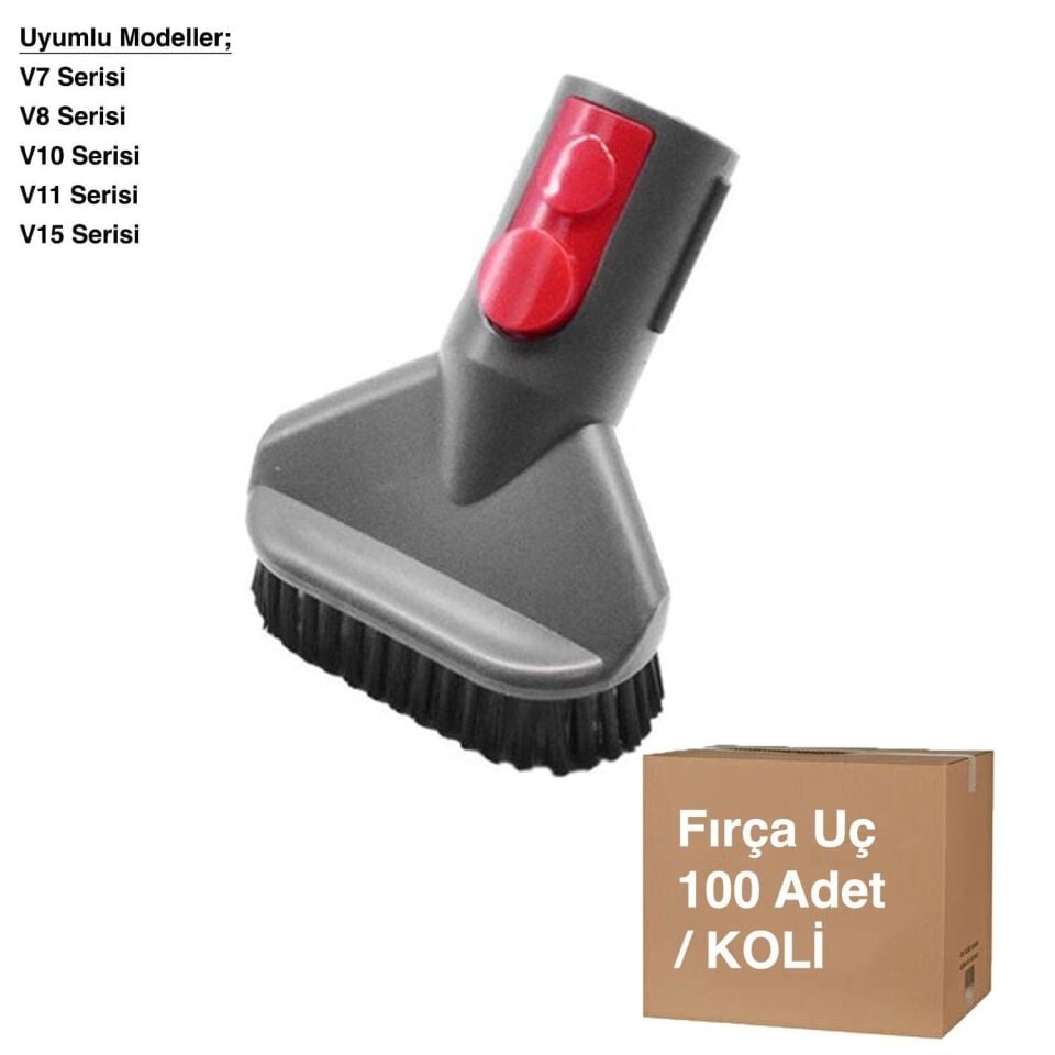V7 V10 V11 V15 Temizlik Başlığı Fırça Uç - Avantajlı Toptan Fiyat  Koli - 100 Adet