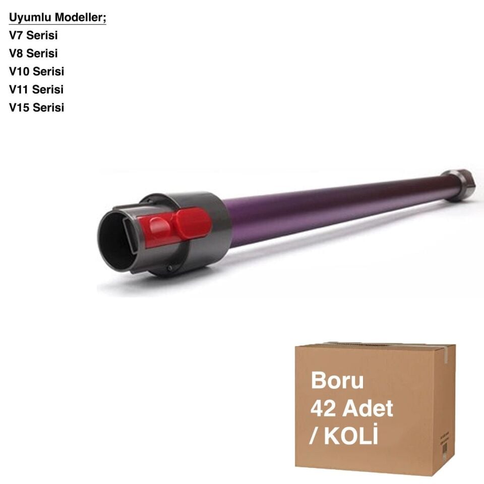 V7 V10 V11 V15 Mor Boru - Avantajlı Toptan Fiyat  Koli - 42 Adet
