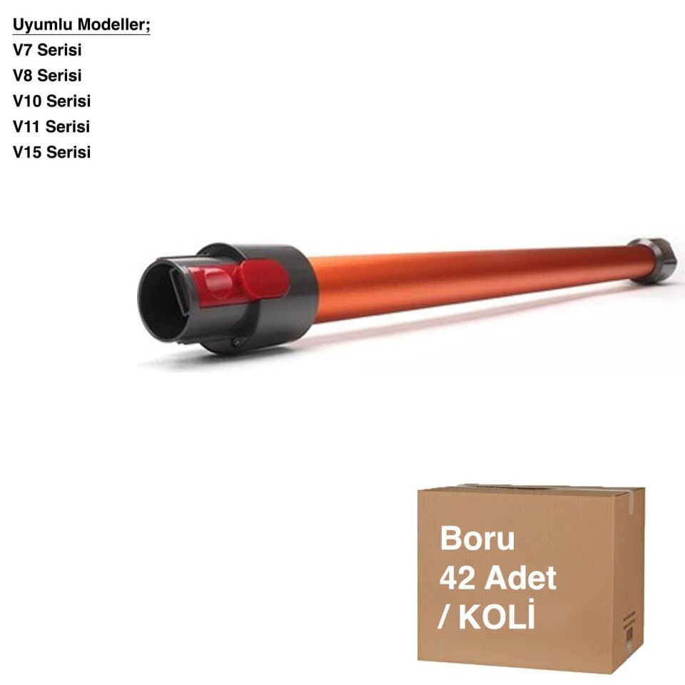 V7 V10 V11 V15 Turuncu Boru - Avantajlı Toptan Fiyat  Koli - 42 Adet