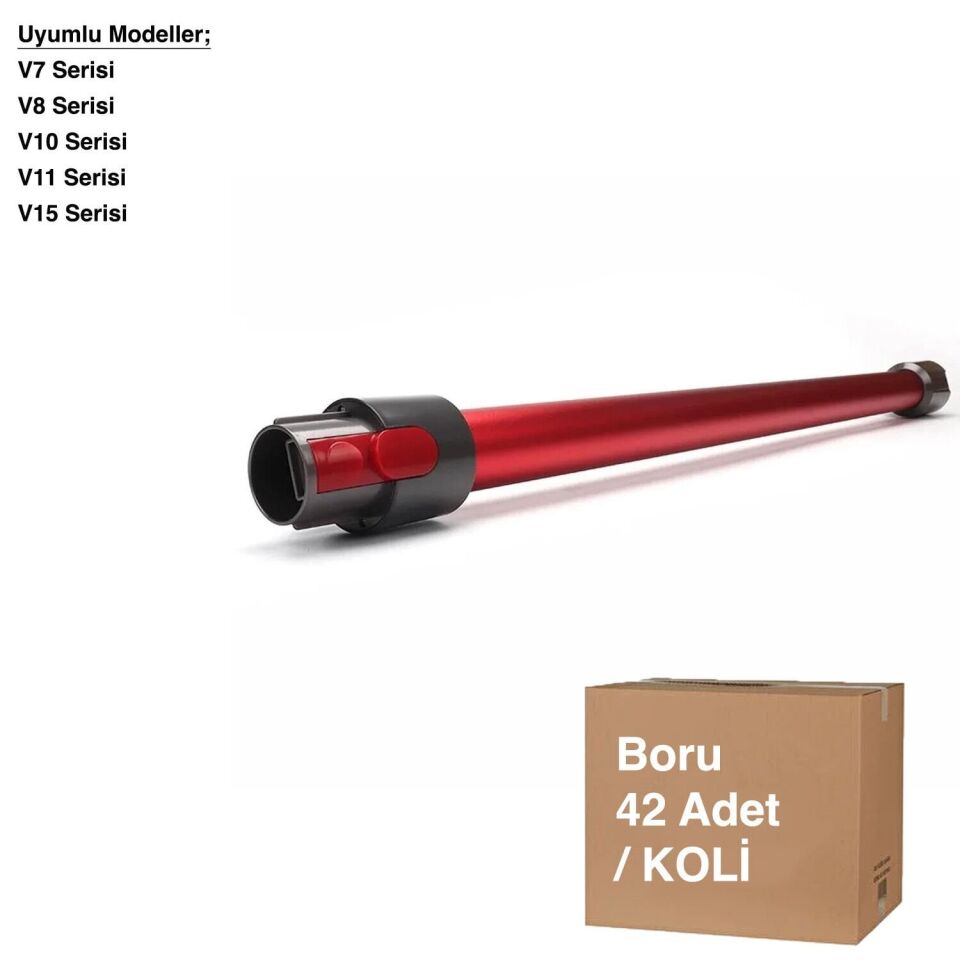 V7 V10 V11 V15 Kırmızı Boru - Avantajlı Toptan Fiyat  Koli - 42 Adet