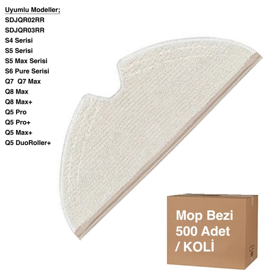 S5 Max S7 Q7 Mop Bezi - Avantajlı Toptan Fiyat  Koli - 500 Adet
