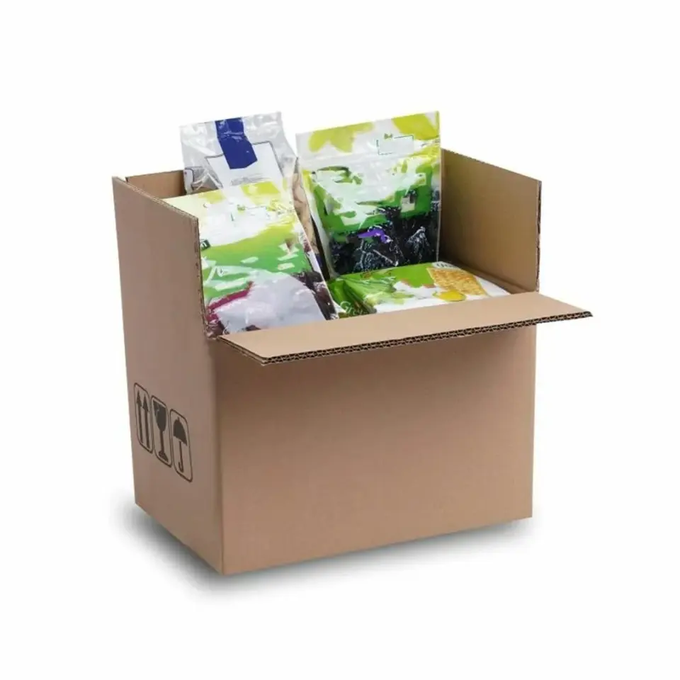 Çift Oluklu Koli 30x30x19 5 Desi (DHL BASKILI)