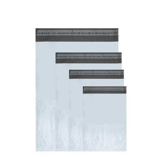 Kargo Poşeti Cepsiz Gri 24x30 + 5cm -  80 Micron